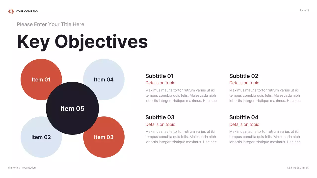 Red Modern Business Plan Presentation