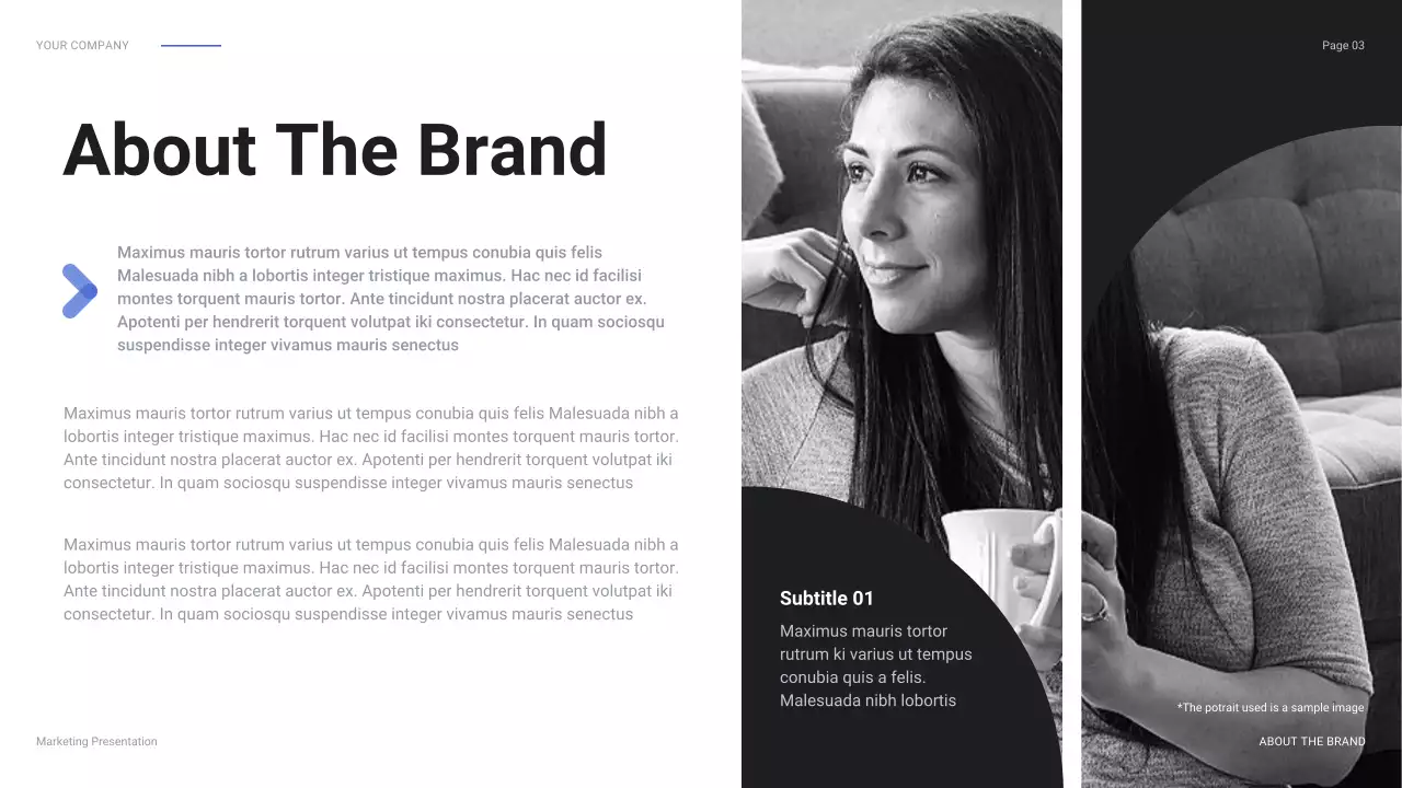 Blue Modern Social Media Campaign Report Presentation