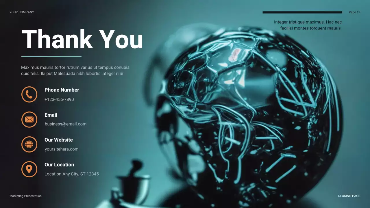 Teal Modern Budget Review Presentation