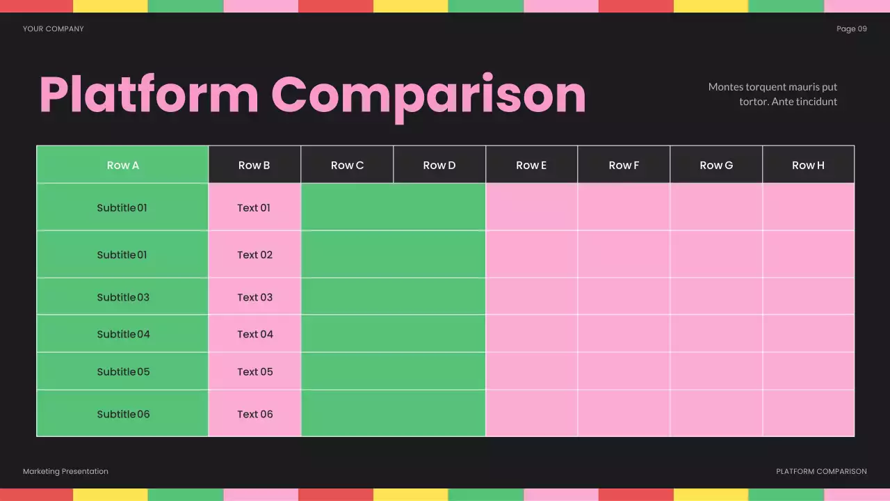 Black Modern Social Media Campaign Report Presentation