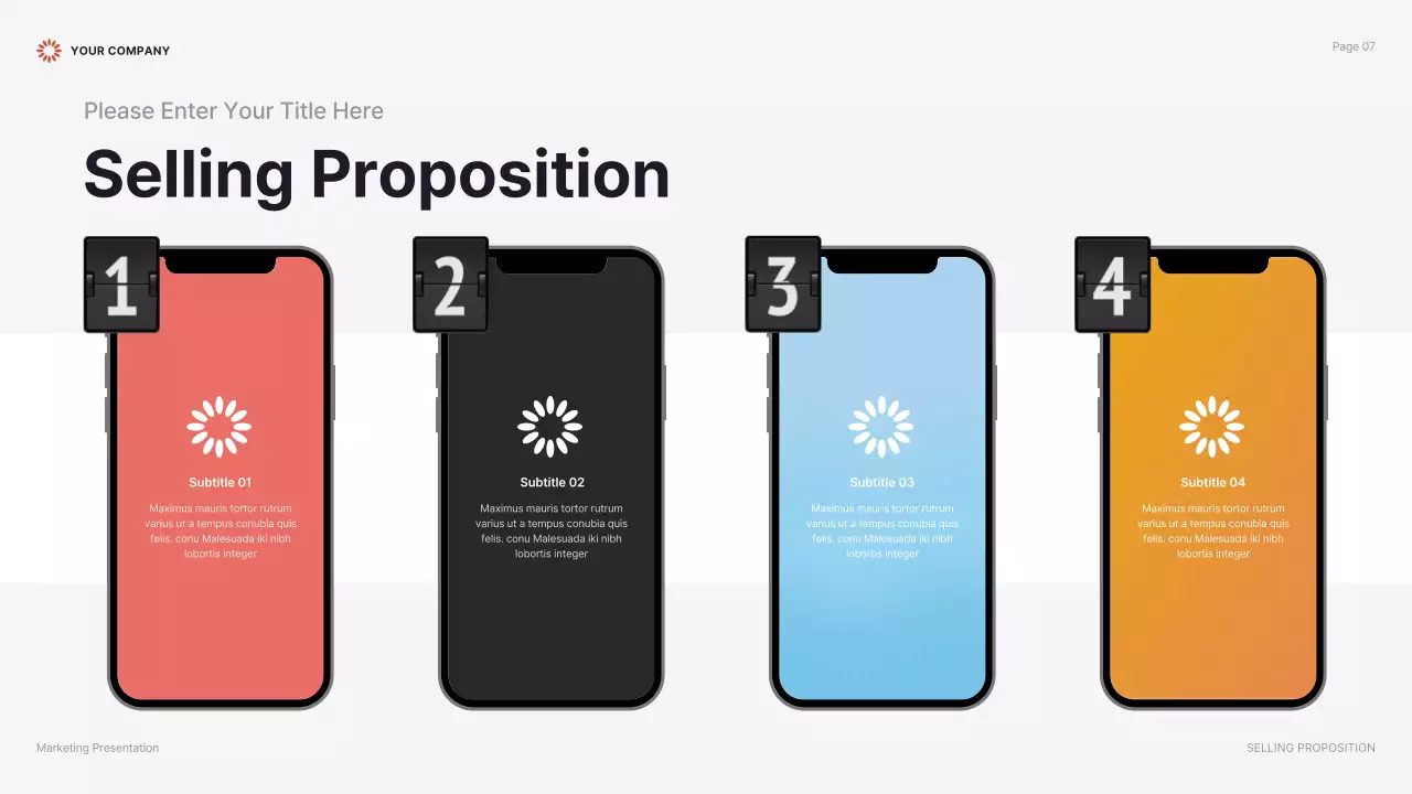 Red Modern Business Plan Presentation