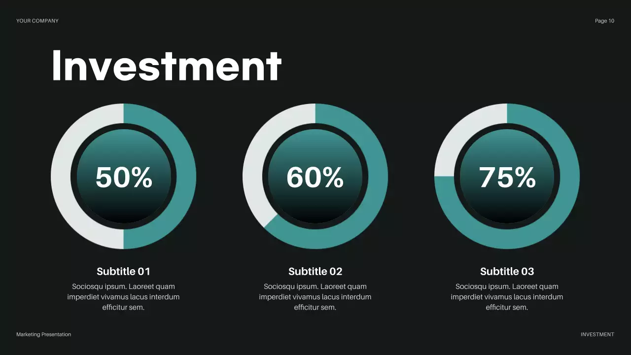 Teal Modern Budget Review Presentation