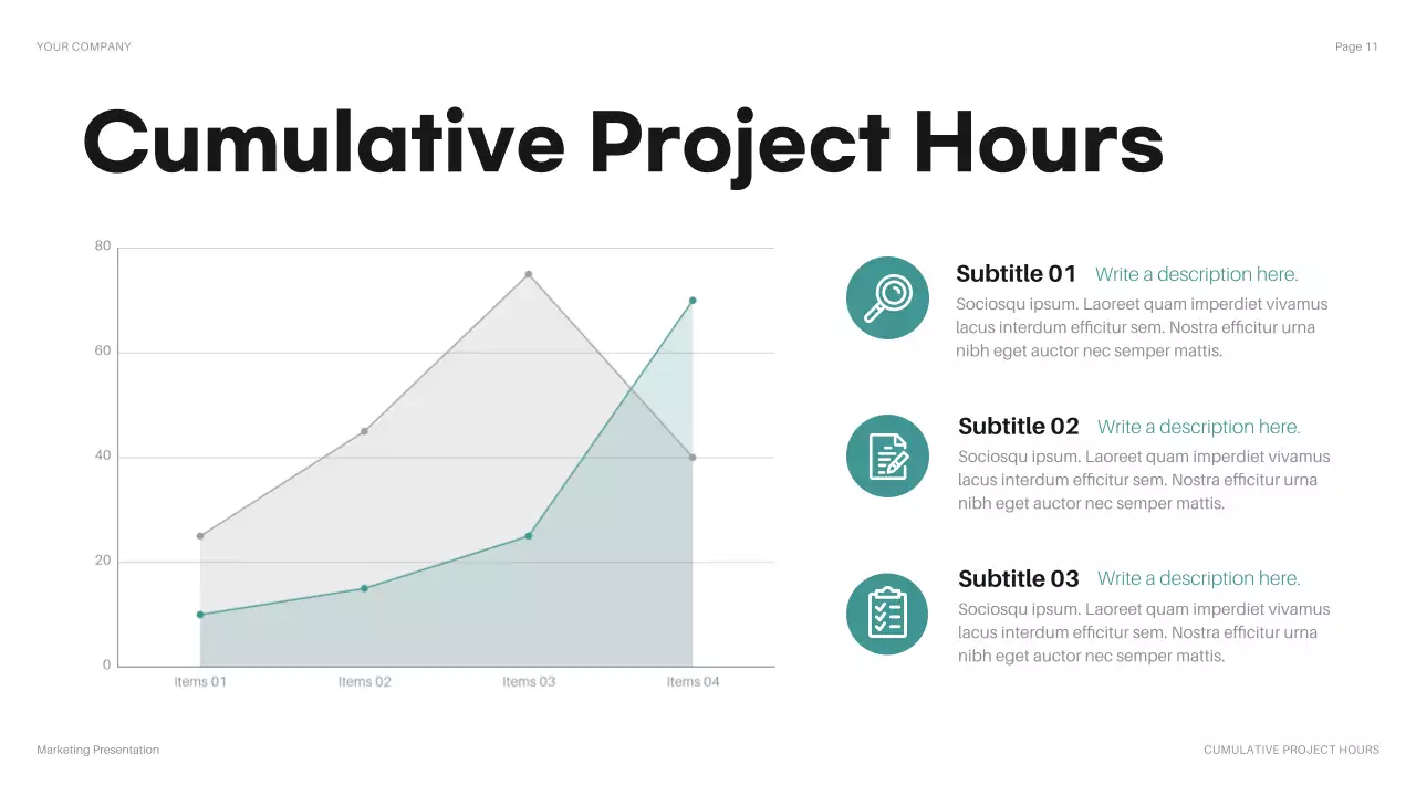 Teal Modern Budget Review Presentation