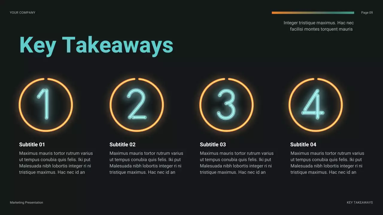 Teal Modern Budget Review Presentation