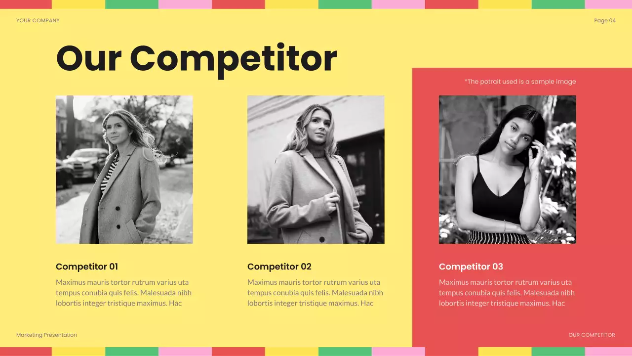 Black Modern Social Media Campaign Report Presentation