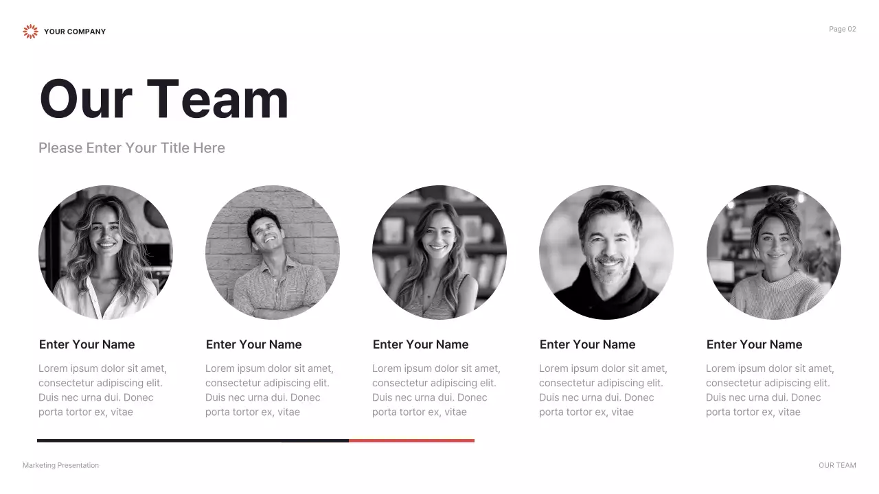 Red Modern Business Plan Presentation