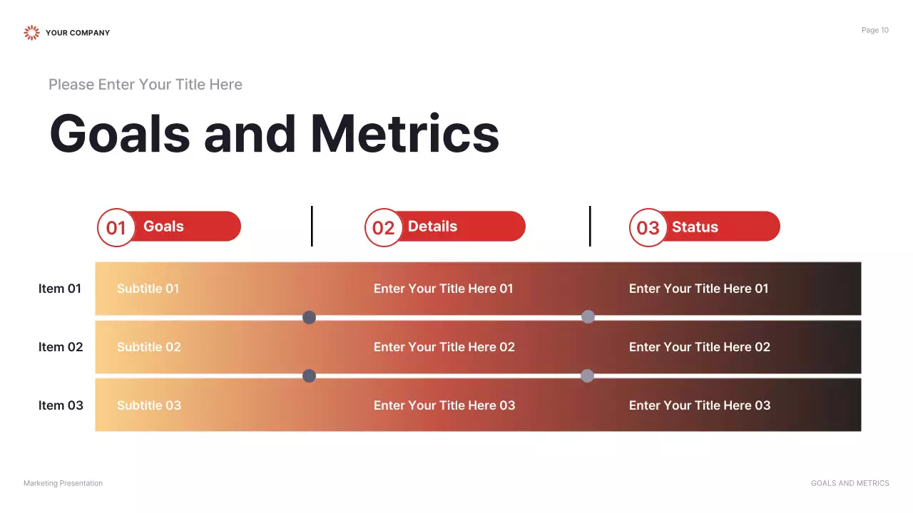 Red Modern Business Plan Presentation
