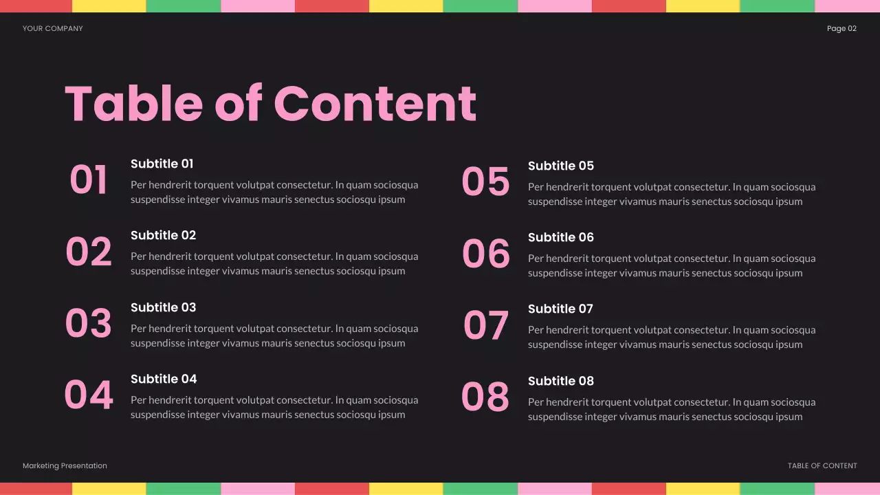 Black Modern Social Media Campaign Report Presentation