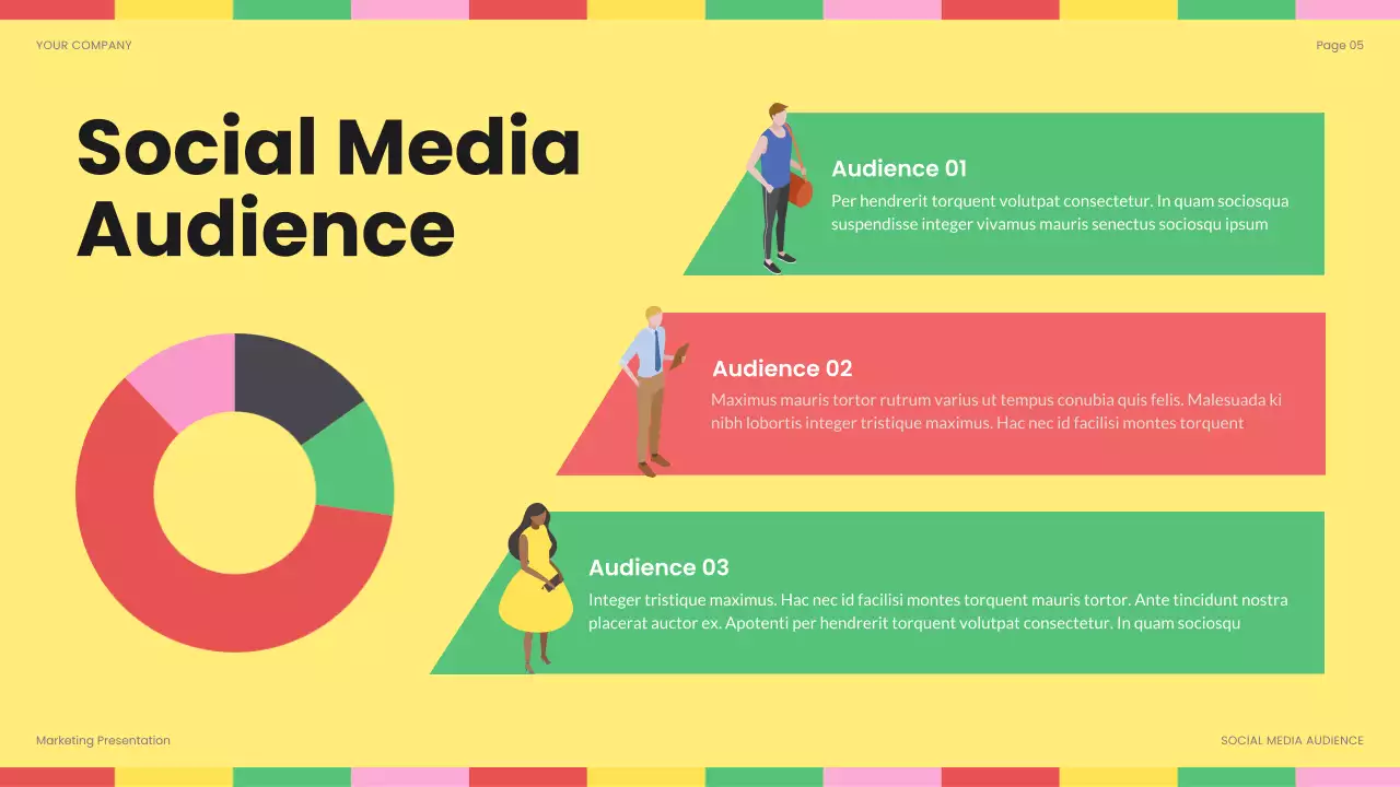 Black Modern Social Media Campaign Report Presentation