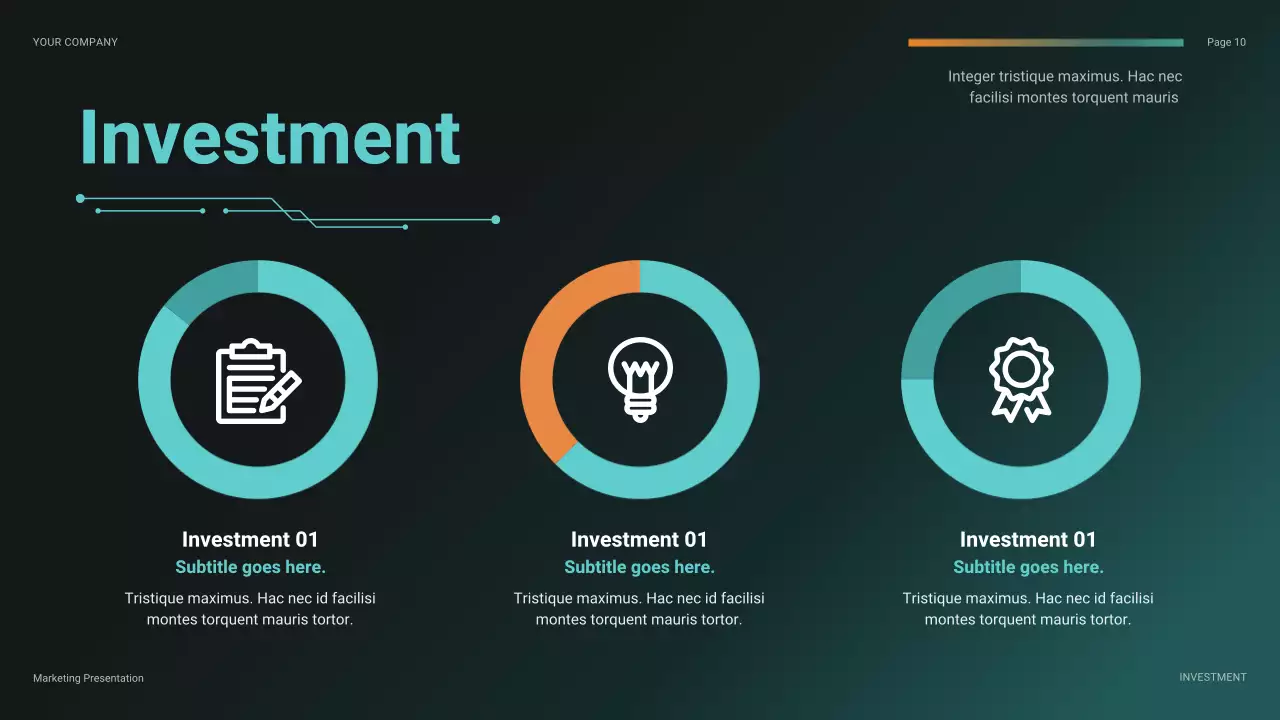 Teal Modern Budget Review Presentation