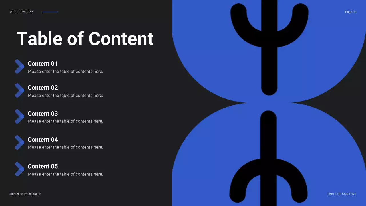 Blue Modern Social Media Campaign Report Presentation