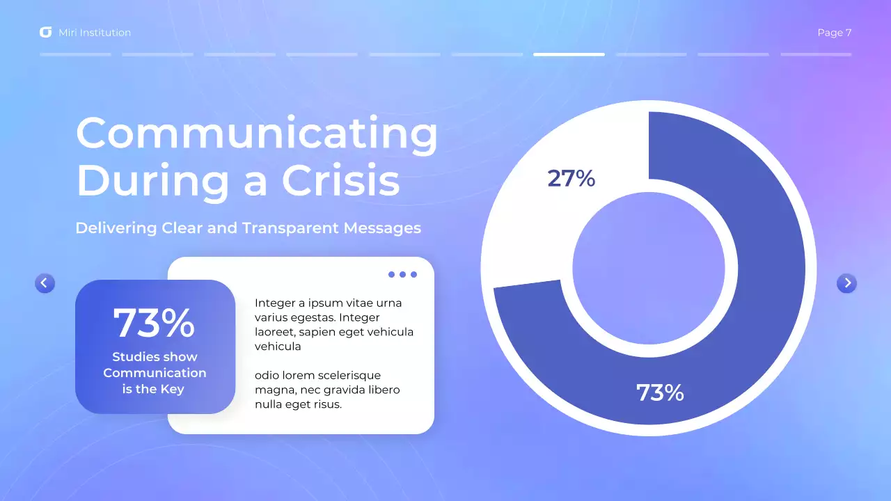 Blue Modern Leadership Webinar Presentation