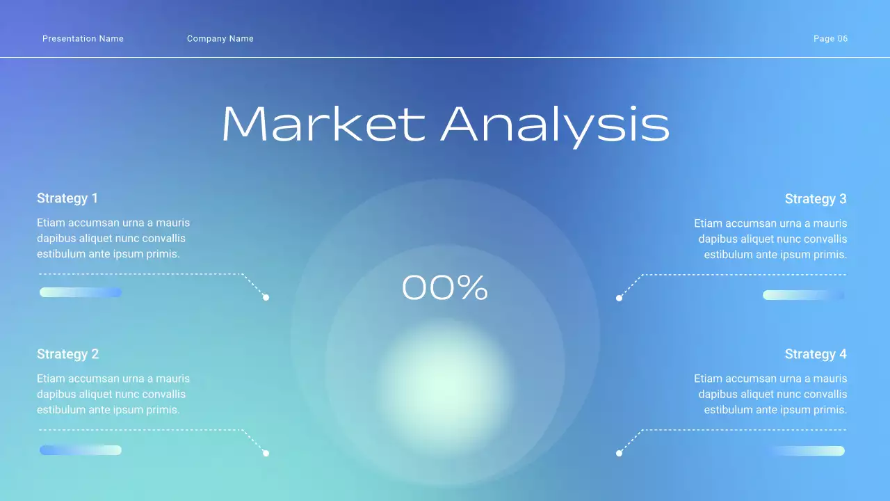 Blue Modern Sales Tactics Presentation