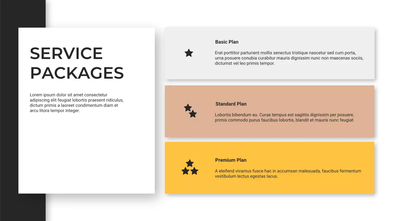 Black Modern Tax Consulting Pitch Presentation