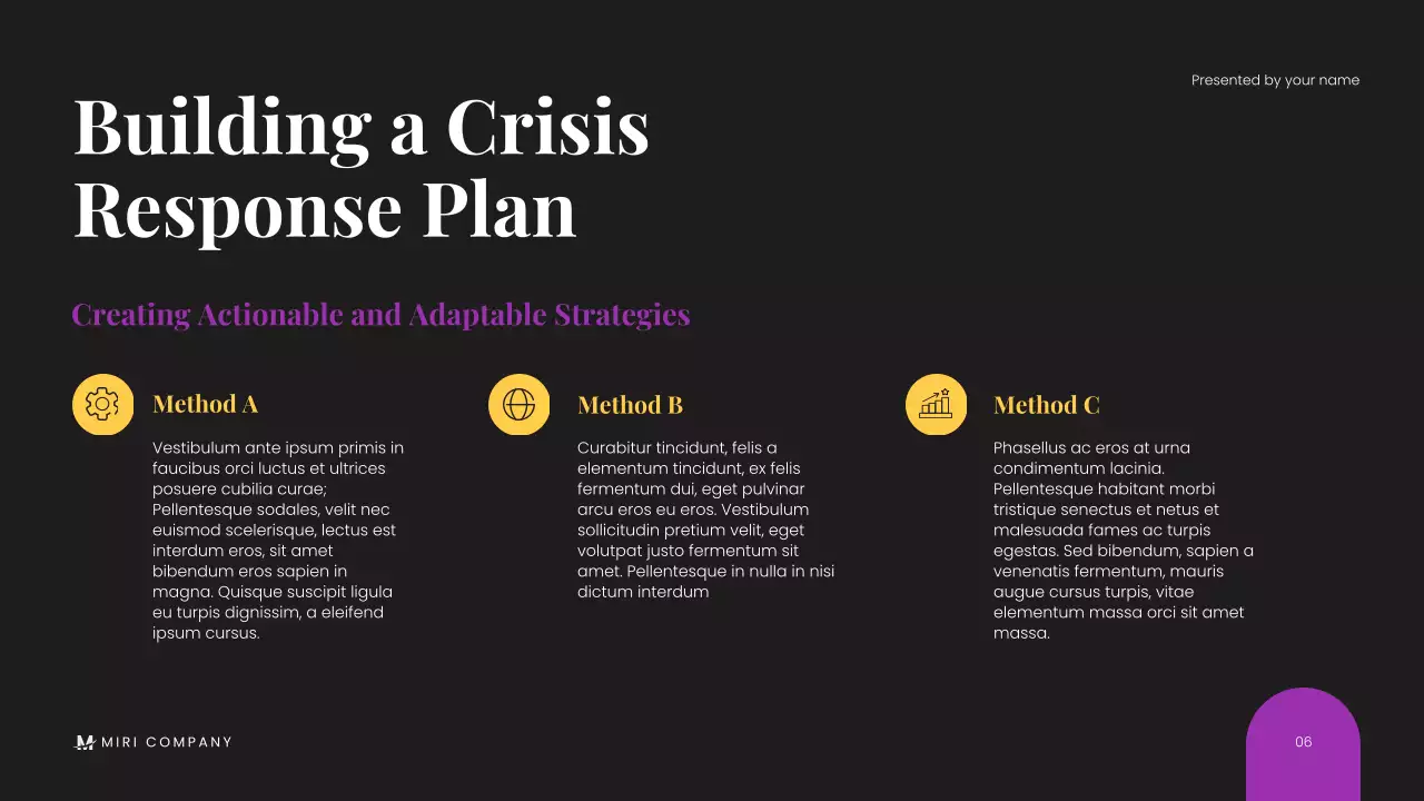 Black Modern Business Webinar Presentation