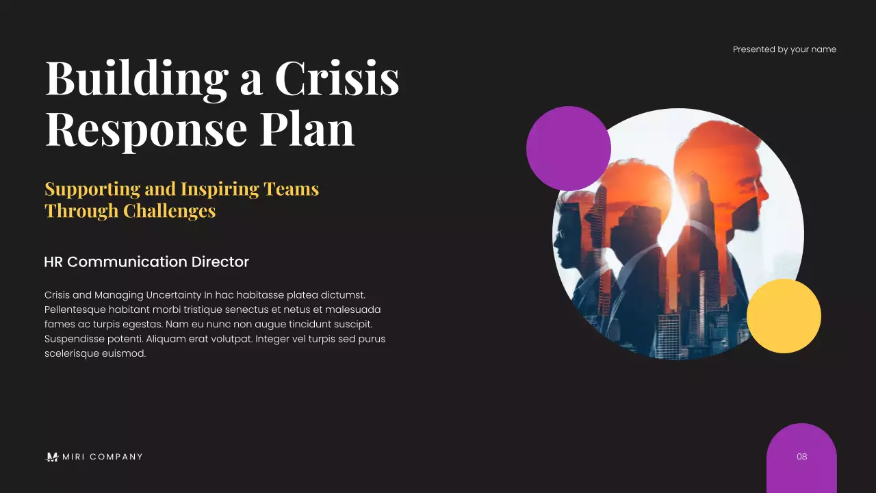 Black Modern Business Webinar Presentation