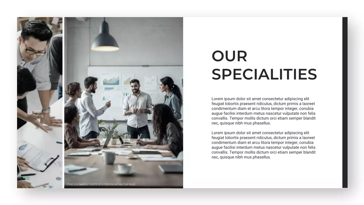 Black Modern Tax Consulting Pitch Presentation