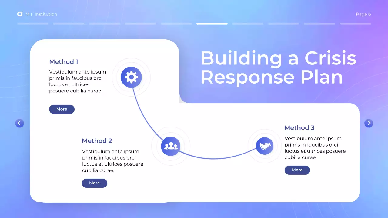 Blue Modern Leadership Webinar Presentation