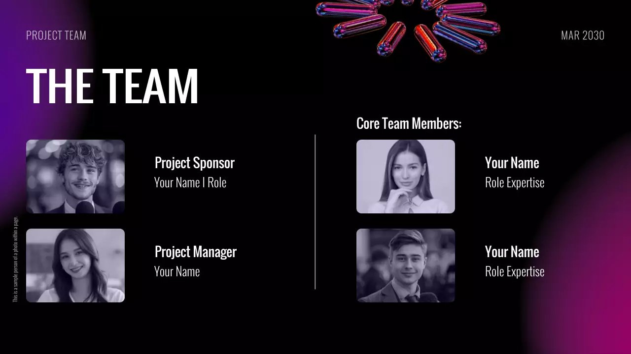 Black Modern Kick-off Meeting Presentation