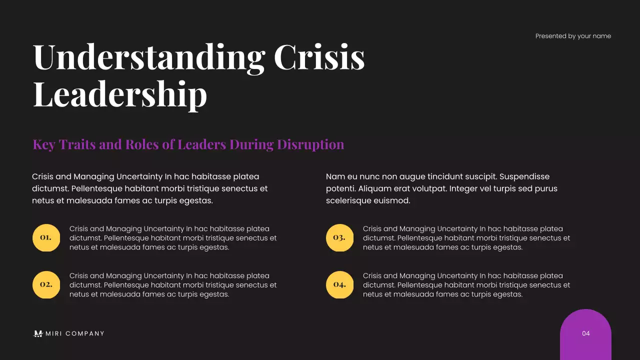 Black Modern Business Webinar Presentation