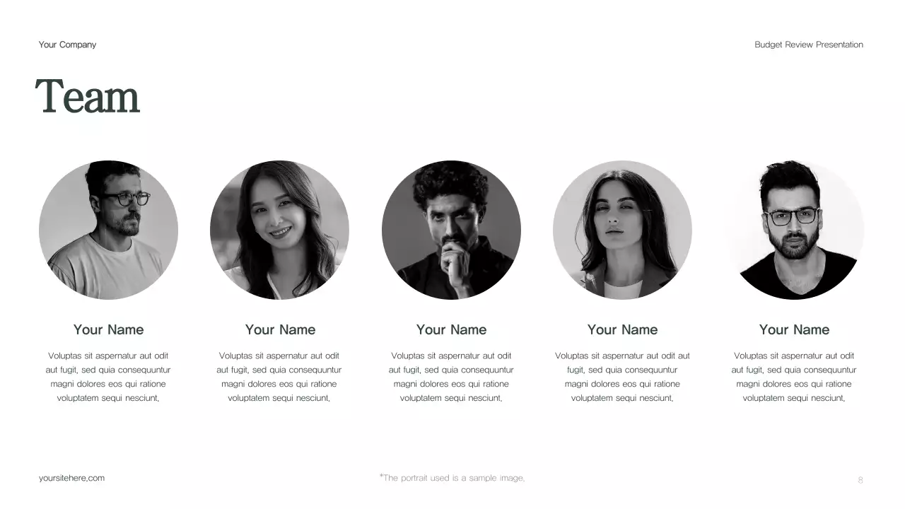 Green Professional Budget Review Presentation