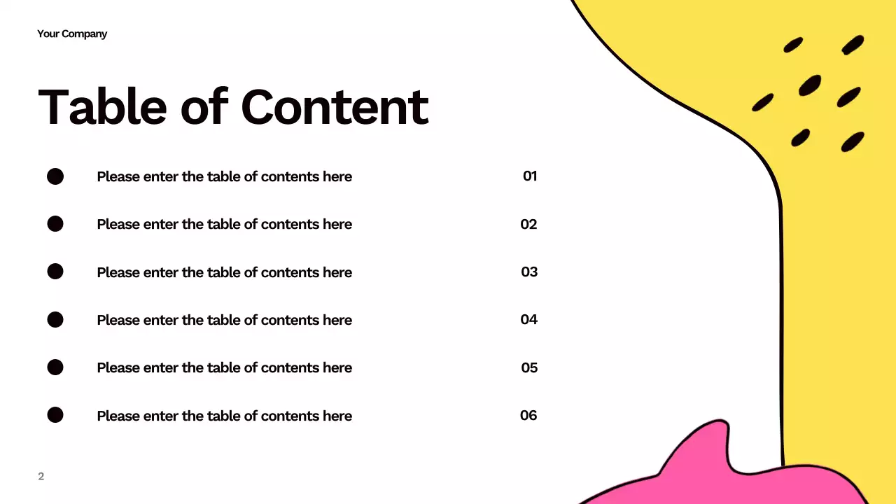 Yellow Abstract Social Media Campaign Report Presentation