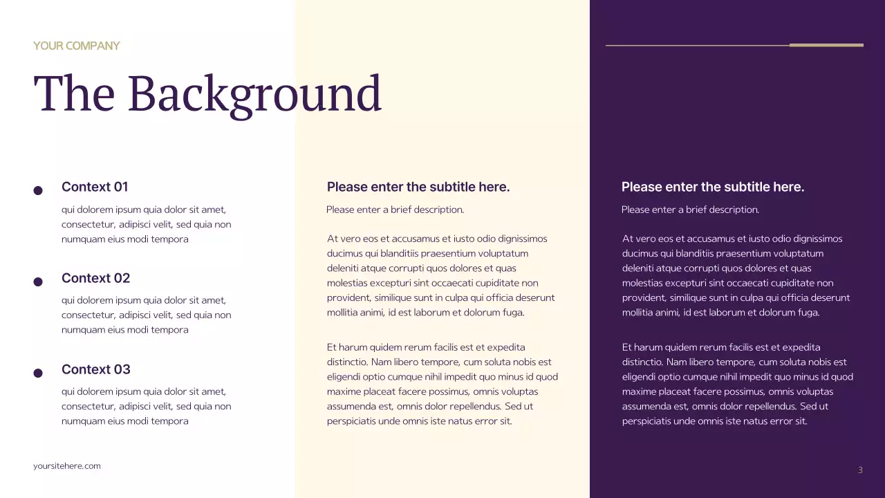 Purple Modern Campaign Strategy Presentation