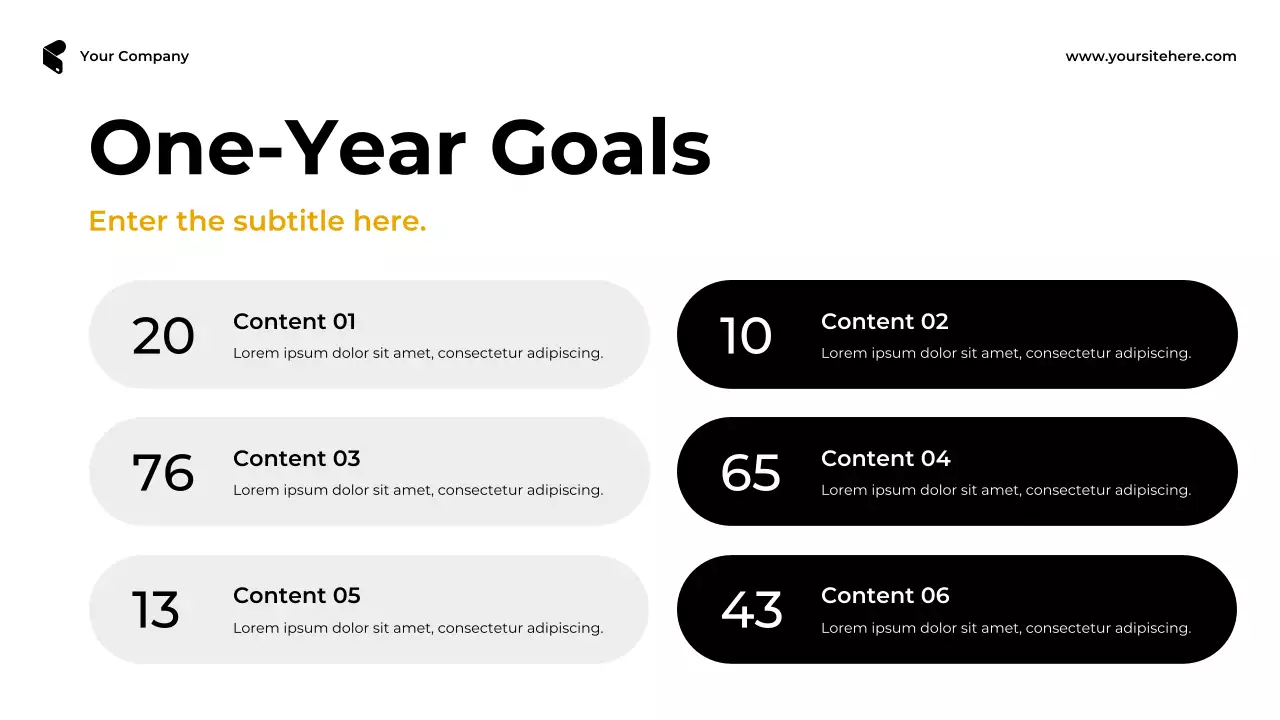 Yellow Bold Marketing Proposal Presentation