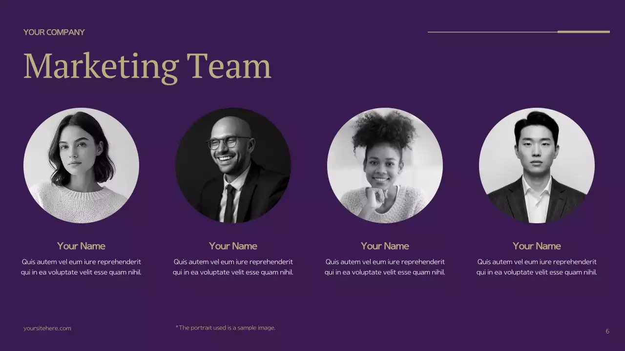 Purple Modern Campaign Strategy Presentation