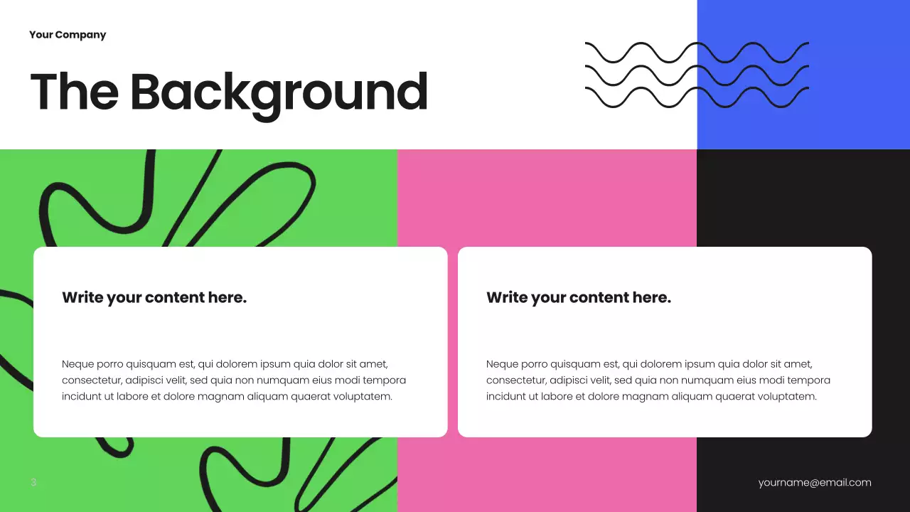 Black Modern Campaign Strategy Presentation