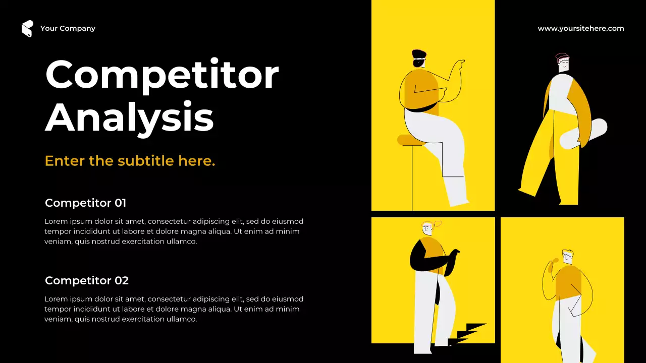 Yellow Bold Marketing Proposal Presentation