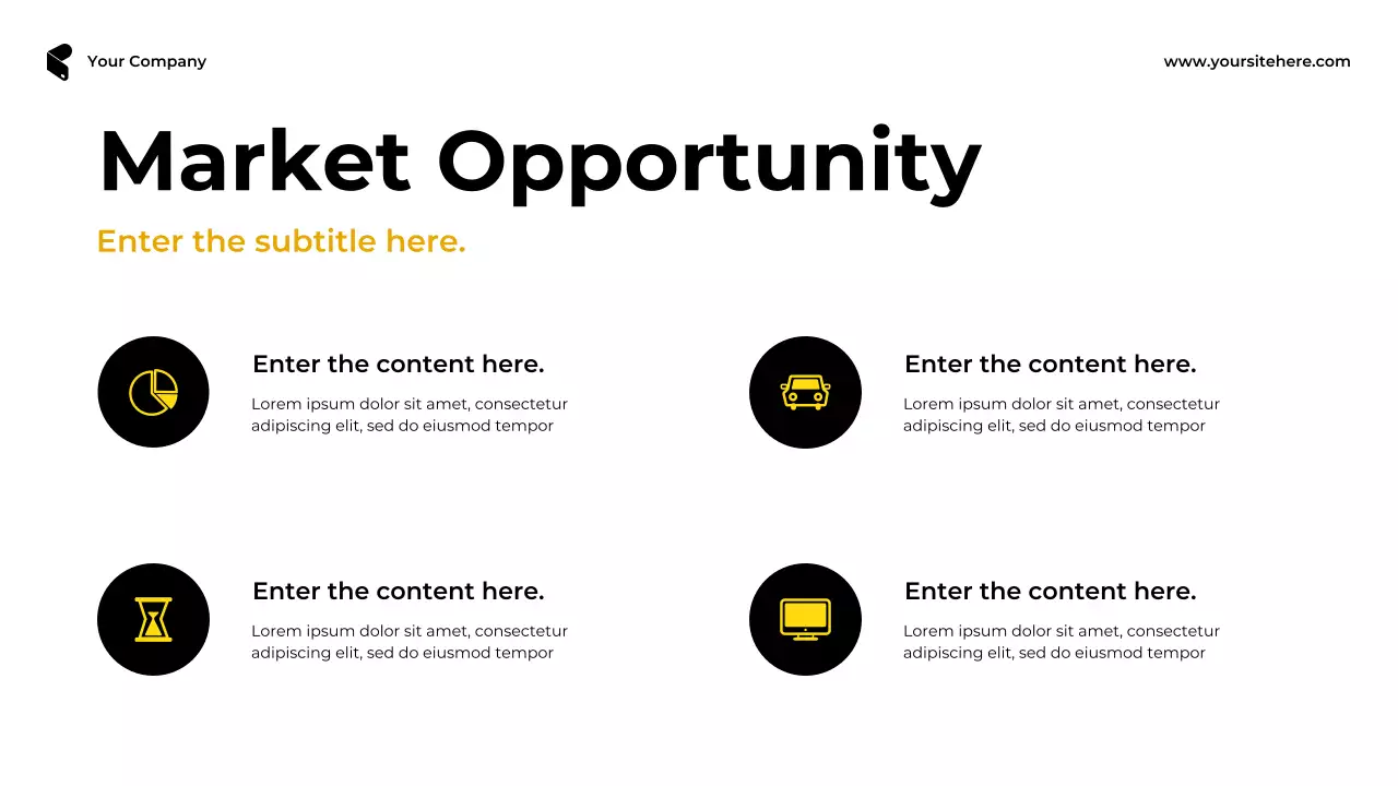 Yellow Bold Marketing Proposal Presentation