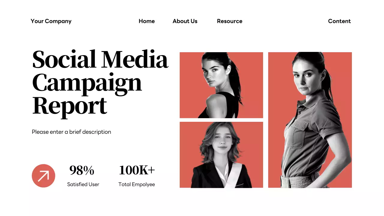 Coral Social Media Campaign Report Presentation