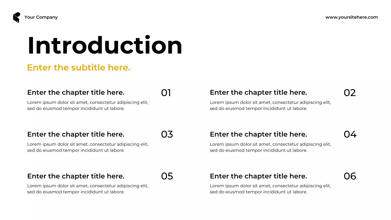 Yellow Bold Marketing Proposal Presentation