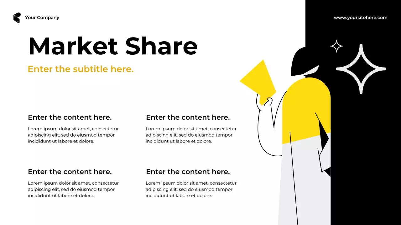 Yellow Bold Marketing Proposal Presentation