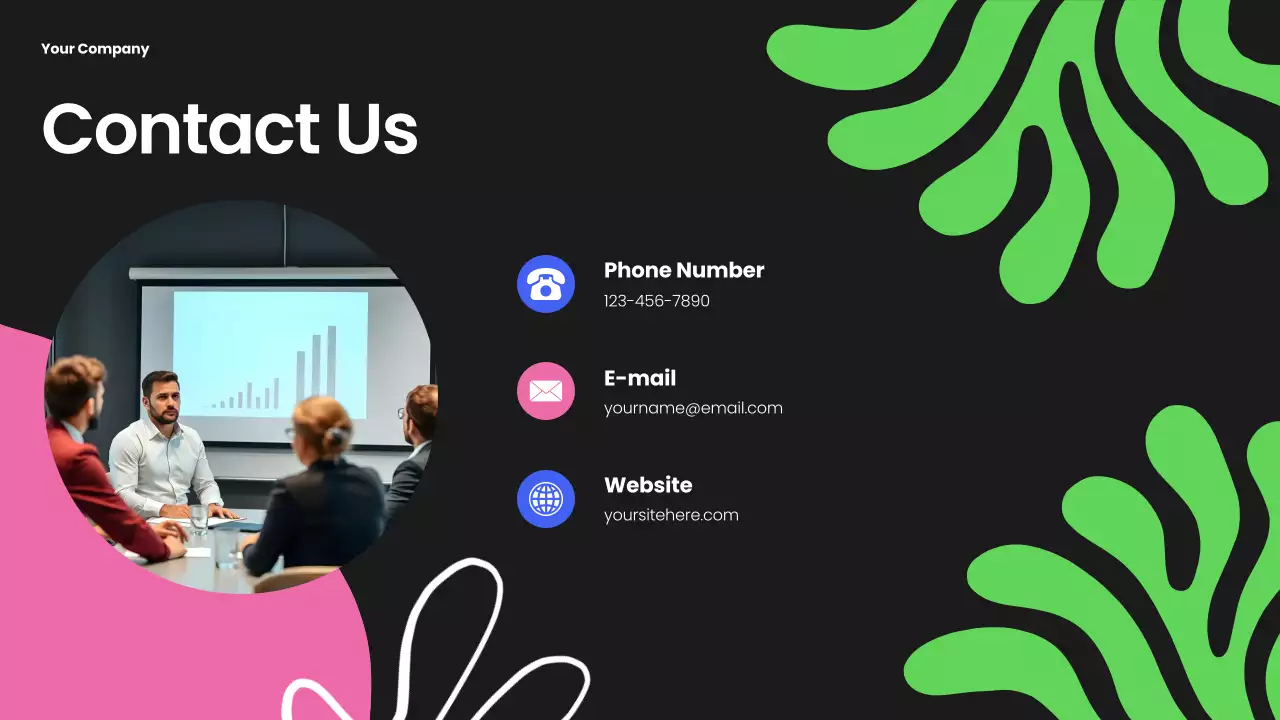 Black Modern Campaign Strategy Presentation