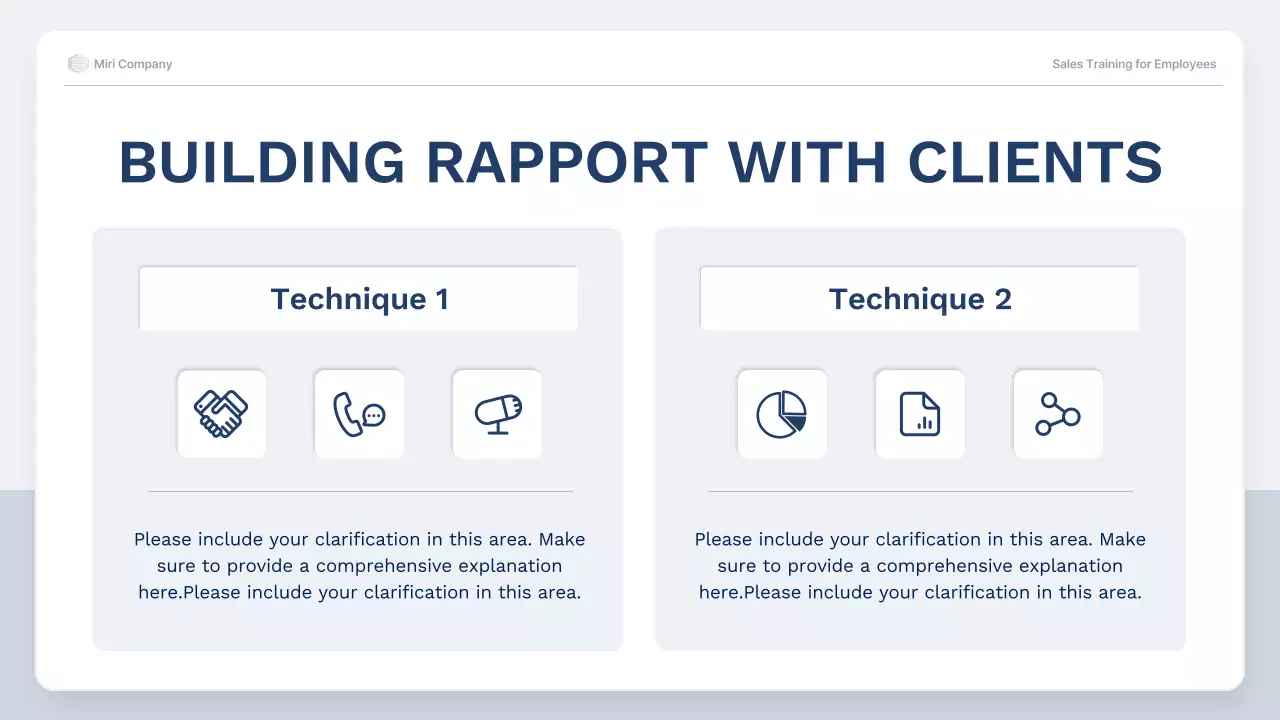 blue professional sales training course