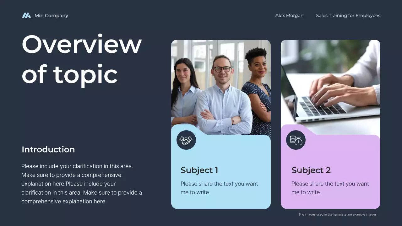 blue modern sales training for employees course