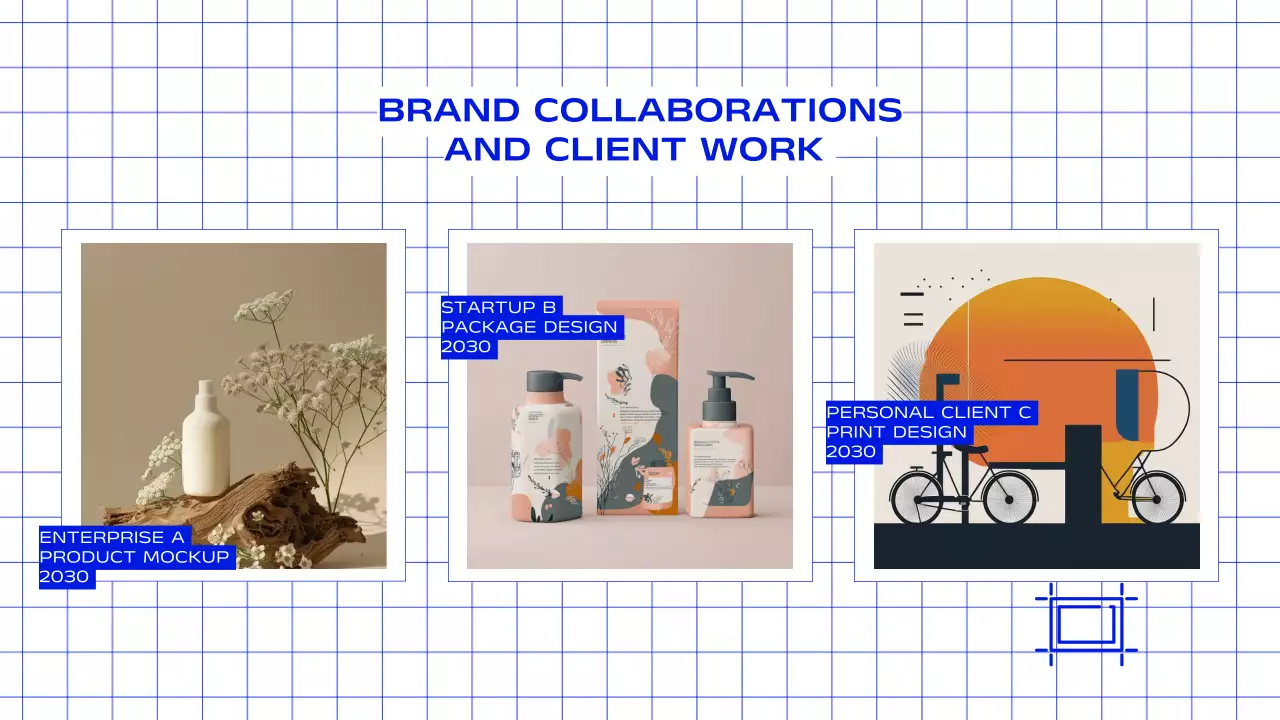 Blue Creative Portfolio Presentation