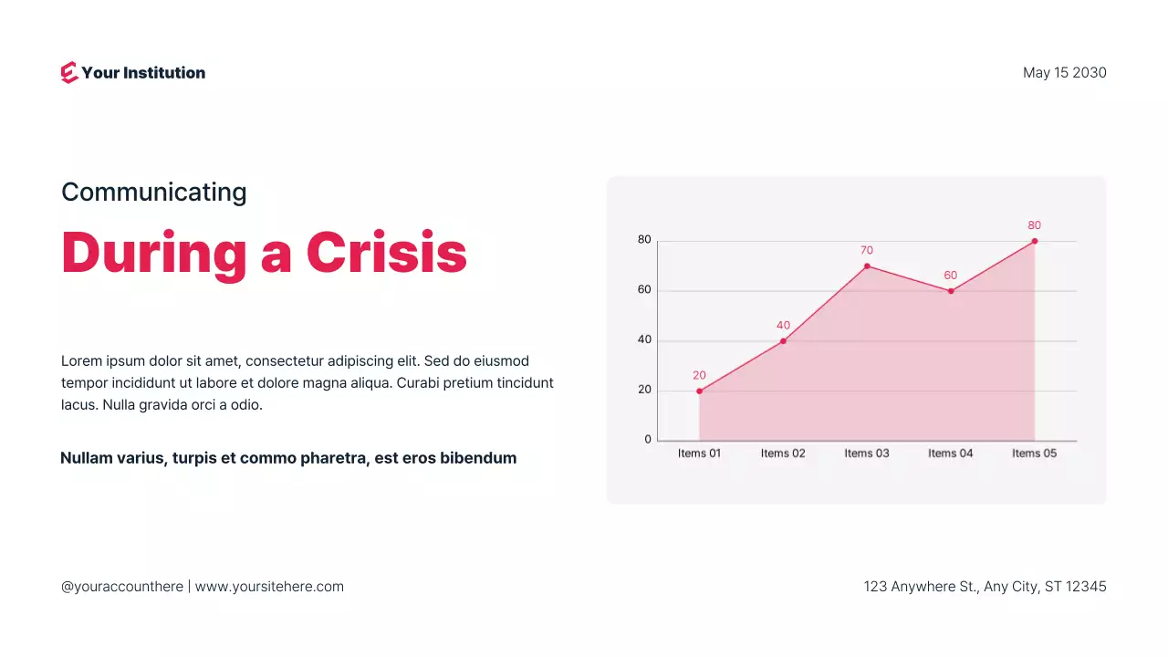 White and Blue Simple Webinar Presentation