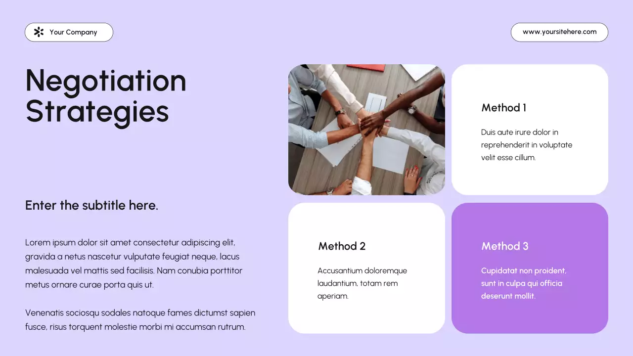 Purple Modern Sales Performance Presentation