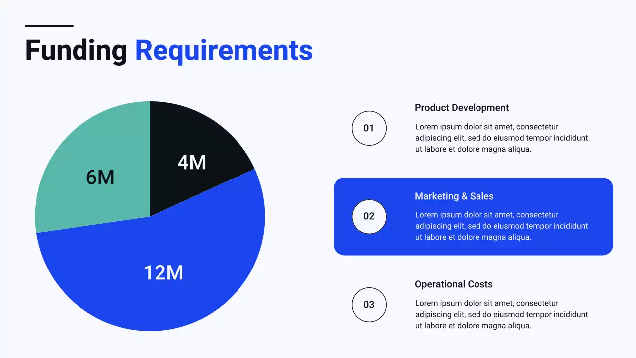 Blue and Green Modern Startup Funding Proposal Presentation