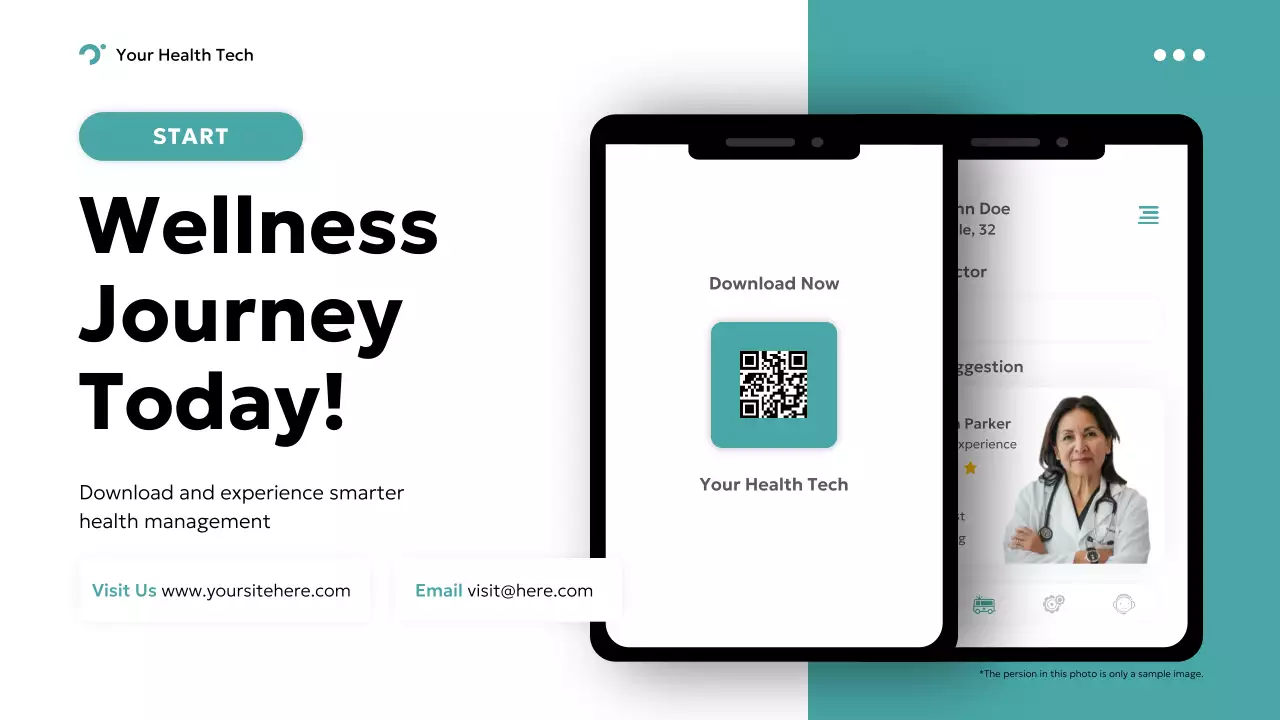 Teal Modern Health Tech Presentation