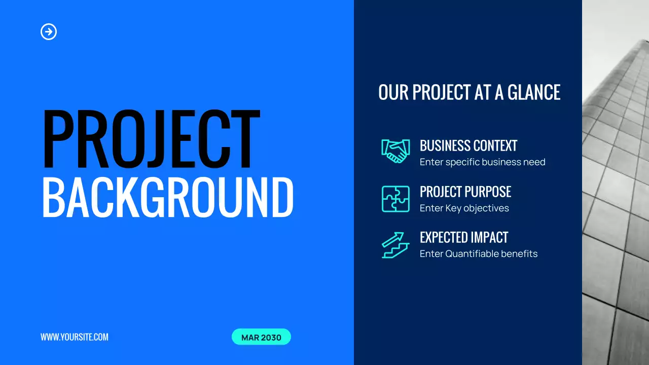 Blue Modern Team Kick-Off Meeting Presentation