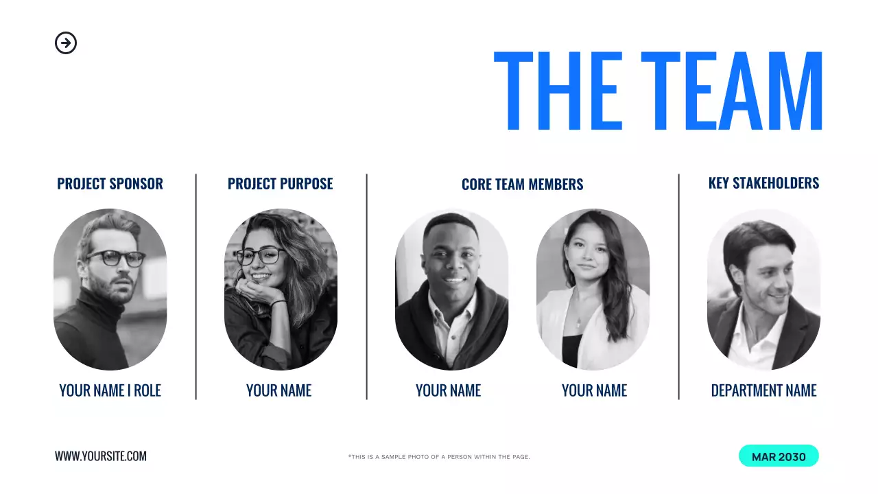 Blue Modern Team Kick-Off Meeting Presentation