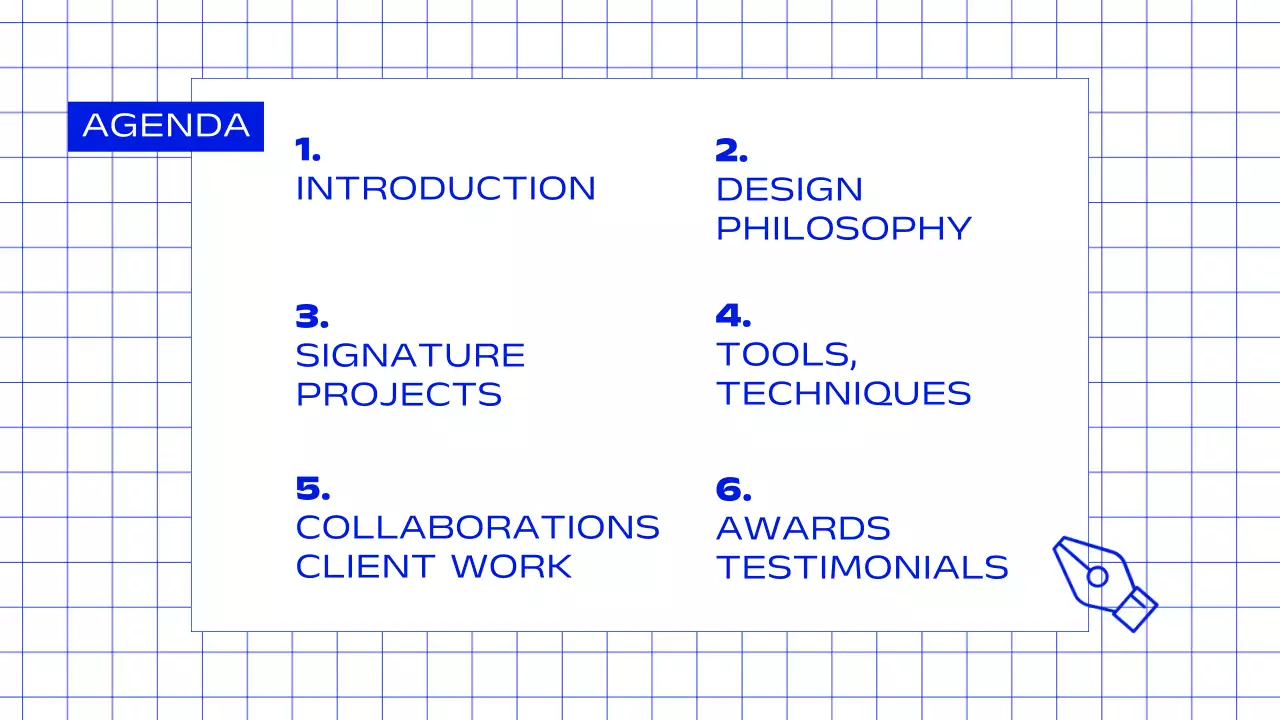 Blue Creative Portfolio Presentation