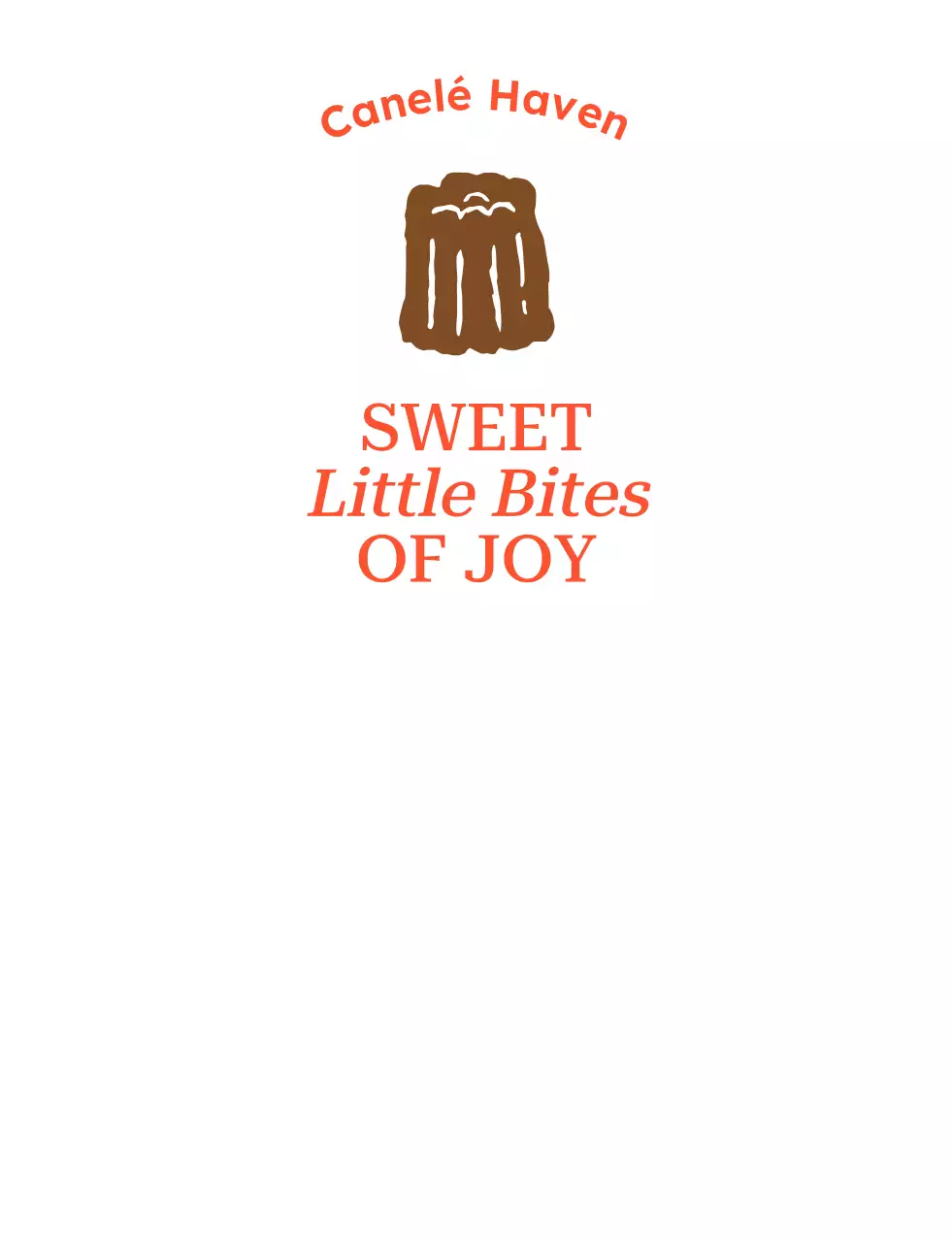 茶色のシンプルなデザート服