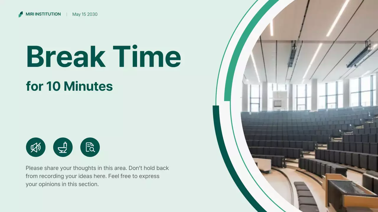 green modern business webinar guide