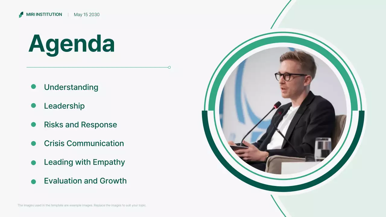 green modern business webinar guide