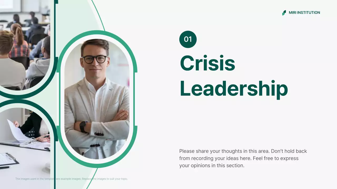 green modern business webinar guide